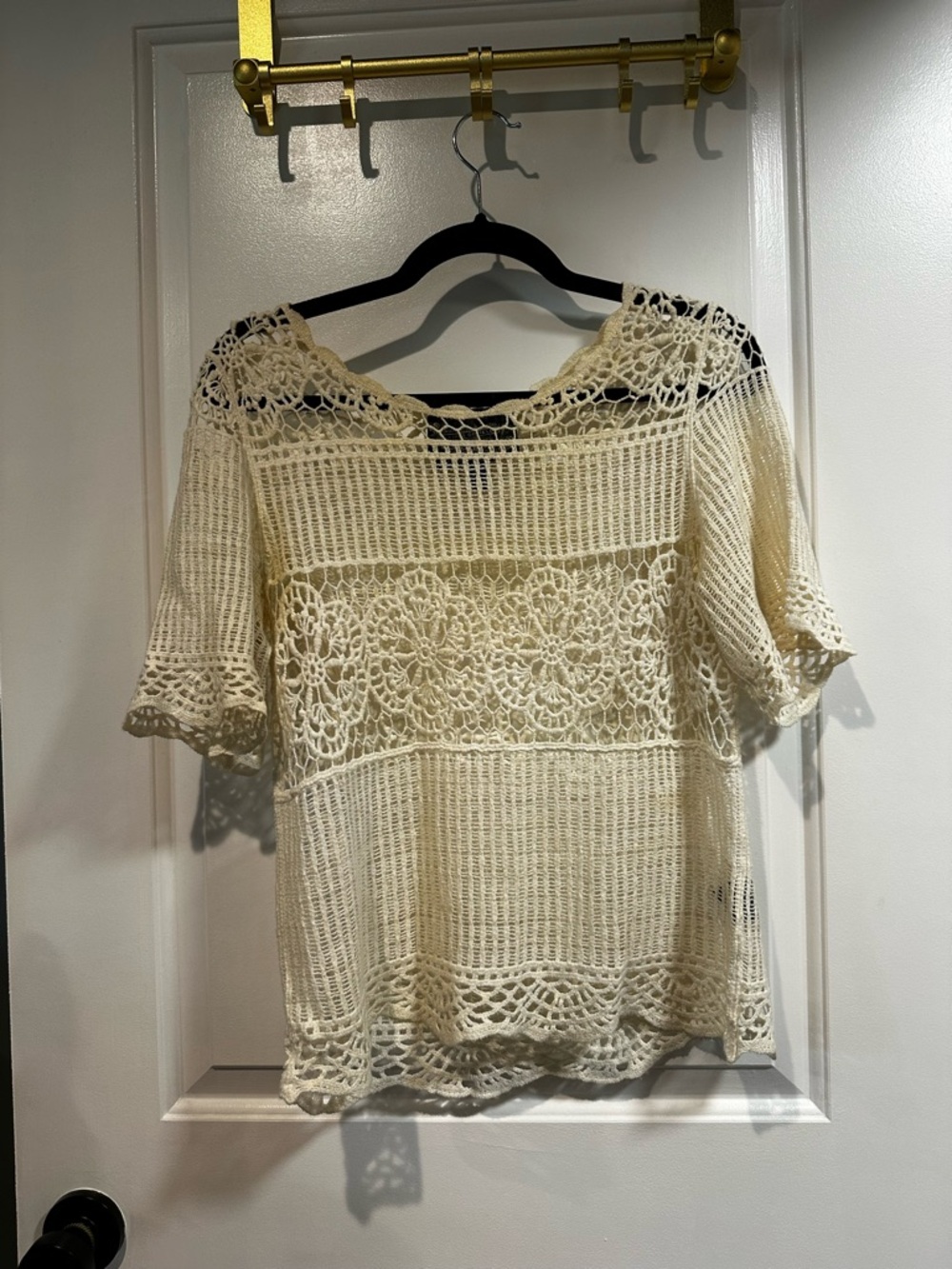 James Coviello Anthropologie 100% Cotton Top - Small